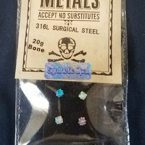 Brand New 20g Bone Nose Rings